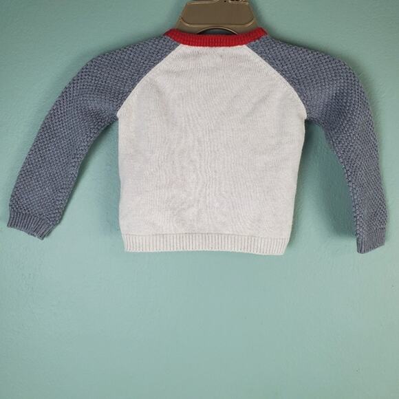Mud Pie Santa Sweater Size 12-18M - Picture 2 of 6